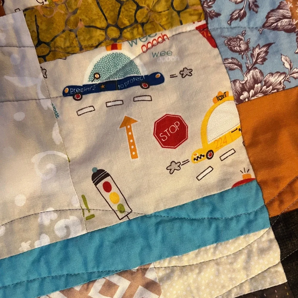 Handmade Patchwork Quilt Los Angeles Modern Quilt Guild 36
